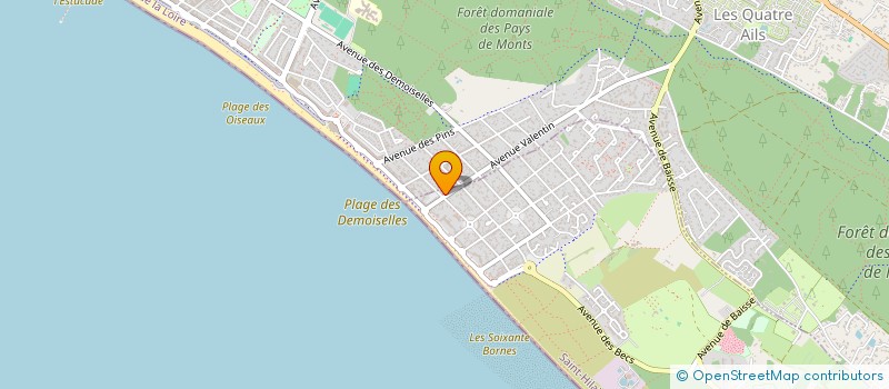 localisation de l'entreprise PLAYMO AND CO  SAINT-HILAIRE-DE-RIEZ