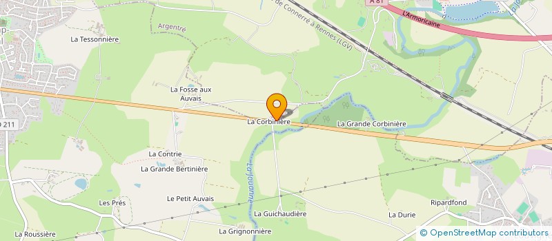 localisation de l'entreprise PLAYR SPORT MANAGEMENT  BONCHAMP-LES-LAVAL