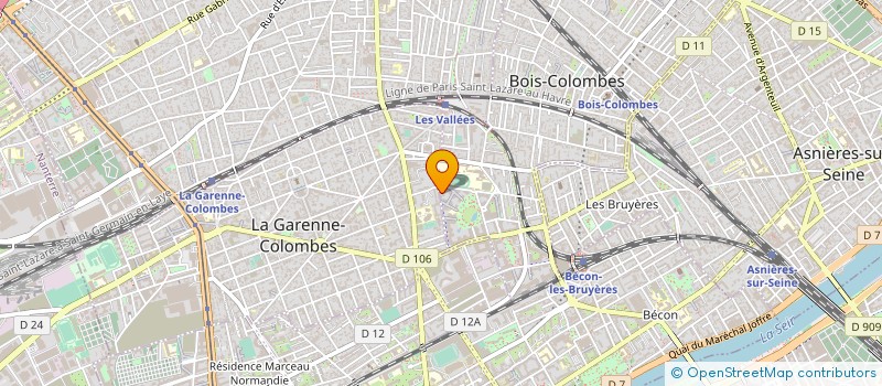 localisation de l'entreprise PLAYROOM CONSULTING à BOIS-COLOMBES