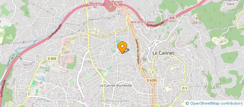 localisation de l'entreprise PLAYTIME PROJECT à LE CANNET