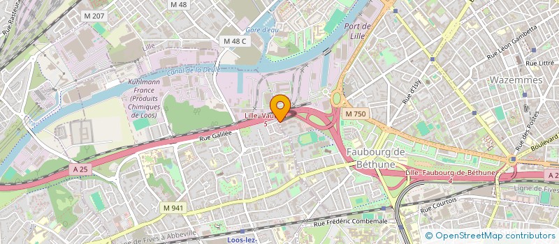 localisation de l'entreprise PLAZA DE ESPANA à LILLE