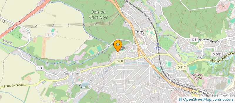 localisation de l'entreprise PLAZA FONTENAY BORIS VILDE à IGNY