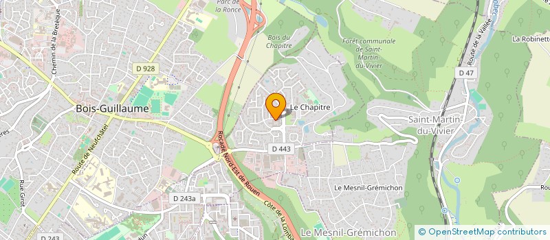 localisation de l'entreprise PLAZA HABITAT  BIHOREL