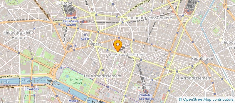 localisation de l'entreprise PLAZA IMMOBILIER à PARIS