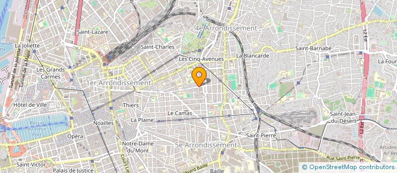 localisation de l'entreprise PLAZA INVEST à MARSEILLE
