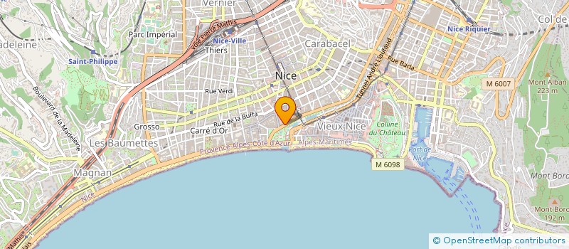 localisation de l'entreprise PLAZA SERVICES à NICE