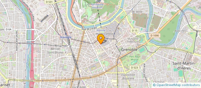 localisation de l'entreprise PLAZALARU à GRENOBLE