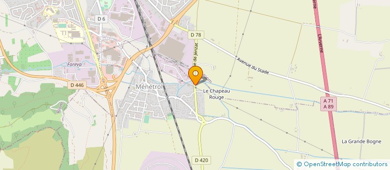 localisation de l'entreprise PLAZENET FRERES  MENETROL