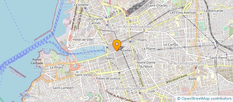 localisation de l'entreprise PLAZIO SALVI à MARSEILLE
