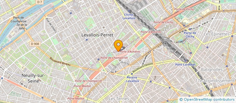 localisation de l'entreprise PLB à LEVALLOIS-PERRET