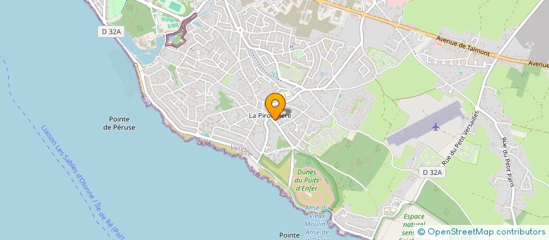 localisation de l'entreprise PLB à LES SABLES D'OLONNE