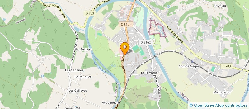 localisation de l'entreprise PLB DISTRIBUTION à LE BUGUE
