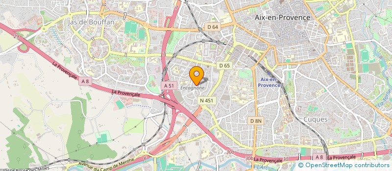 localisation de l'entreprise PLB ENERGIE CONSEIL à AIX-EN-PROVENCE