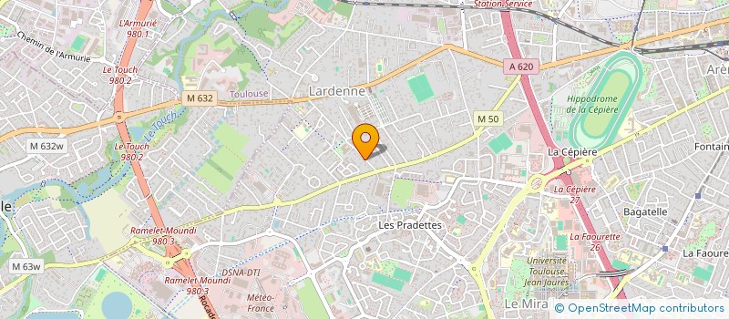 localisation de l'entreprise PLB GROUPE à TOULOUSE
