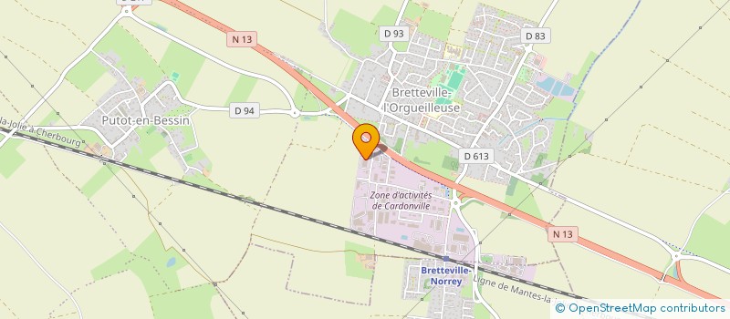 localisation de l'entreprise PLB INVEST  THUE ET MUE