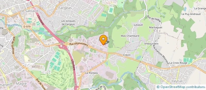 localisation de l'entreprise PLBC 2 à FEYTIAT