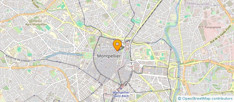 localisation de l'entreprise PLBGM à MONTPELLIER