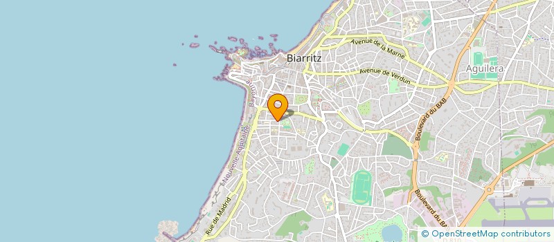 localisation de l'entreprise PLBL à BIARRITZ