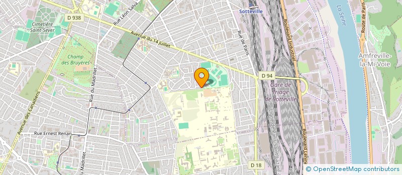 localisation de l'entreprise PLBSOFT  SOTTEVILLE-LES-ROUEN