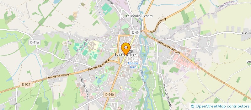 localisation de l'entreprise PLC à LA CHATRE