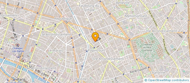 localisation de l'entreprise PLC DESIGN  PARIS