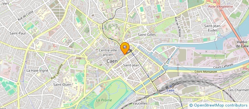 localisation de l'entreprise PLC DIFFUSION à CAEN
