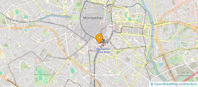 localisation de l'entreprise PLC HOLDING à MONTPELLIER