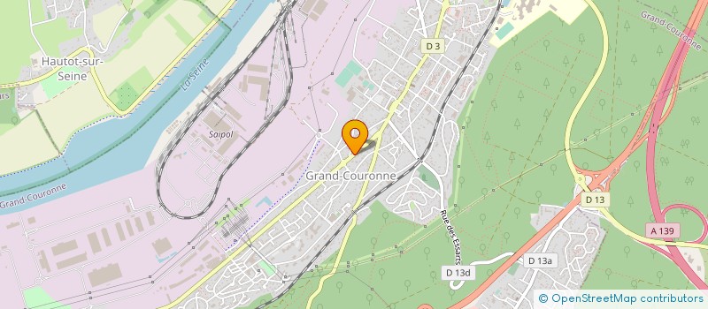 localisation de l'entreprise PLC INCENDIE PLOMBERIE LUTTE CONTRE L INCENDIE à GRAND-COURONNE