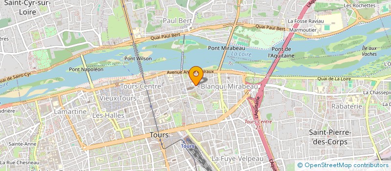 localisation de l'entreprise PLC SOLIDARITE à TOURS