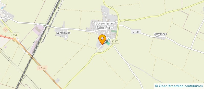 localisation de l'entreprise PLCAPF à BOISVILLE-LA-SAINT-PERE
