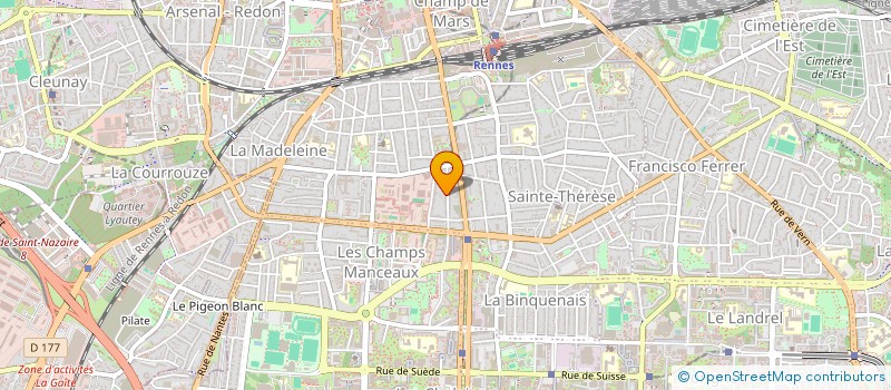 localisation de l'entreprise PLCI à RENNES