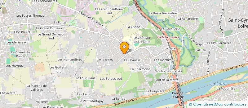localisation de l'entreprise PLCL à FONDETTES