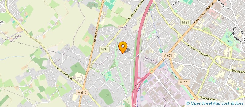 localisation de l'entreprise PLCS  BONDUES