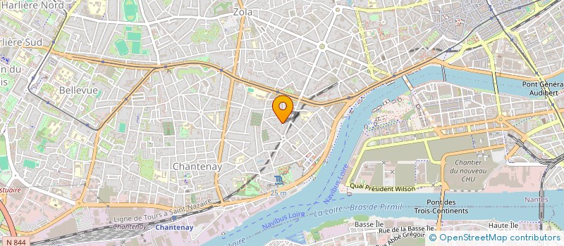 localisation de l'entreprise PLD DEVELOPPEMENT à NANTES