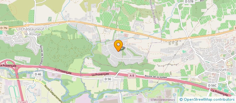 localisation de l'entreprise PLD PARTNERS  CHATEAUNEUF-LE-ROUGE