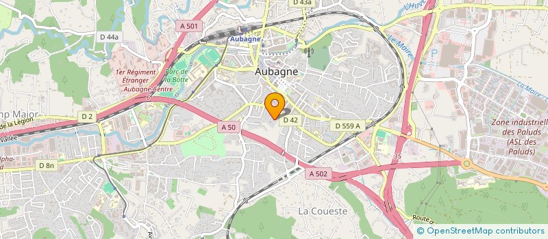 localisation de l'entreprise PLDI à AUBAGNE