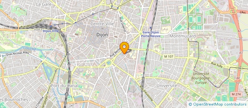 localisation de l'entreprise PLDT  DIJON