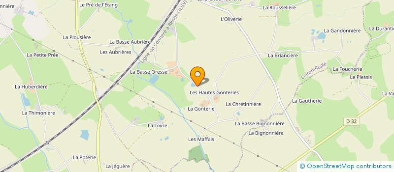 localisation de l'entreprise PLDV à LOIRON-RUILLE