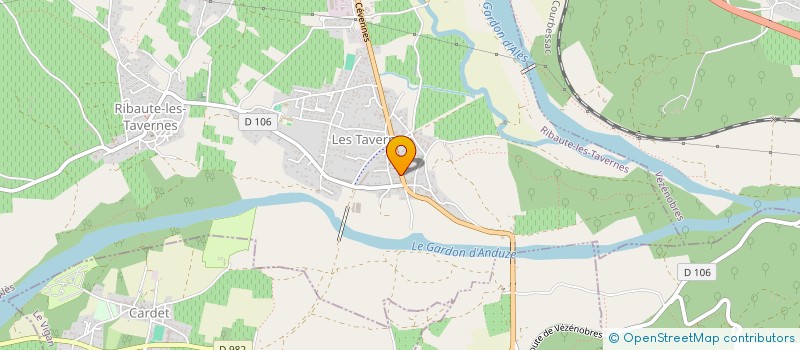 localisation de l'entreprise PLEB  RIBAUTE-LES-TAVERNES