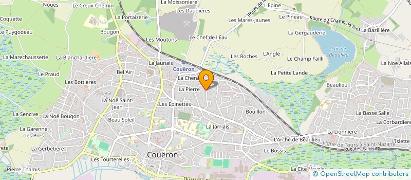 localisation de l'entreprise PLEDEL-ARNAUD à COUERON