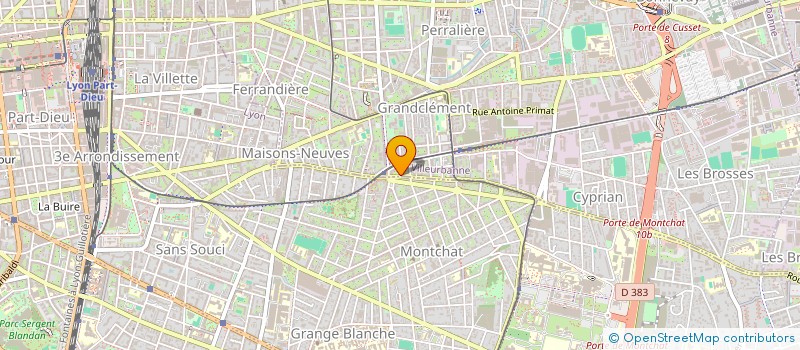 localisation de l'entreprise PLEET.Y  VILLEURBANNE