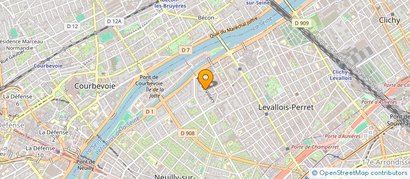 localisation de l'entreprise PLEG  NEUILLY-SUR-SEINE