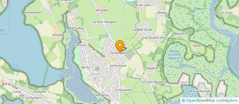 localisation de l'entreprise PLEG MOR à SENE