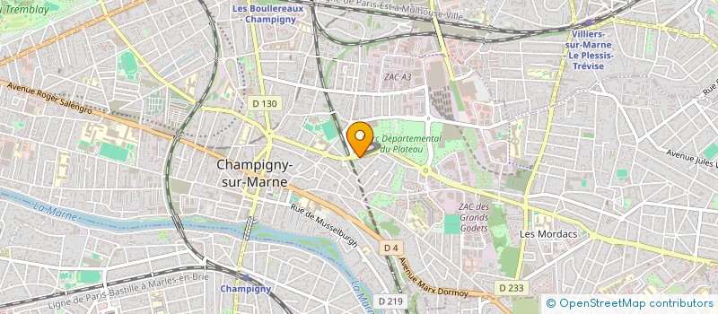 localisation de l'entreprise PLEGA CONSEIL  CHAMPIGNY-SUR-MARNE