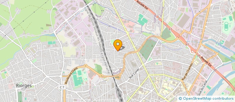 localisation de l'entreprise PLEGAS SARL à RIORGES