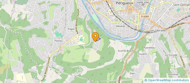 localisation de l'entreprise PLEIA  COULOUNIEIX-CHAMIERS