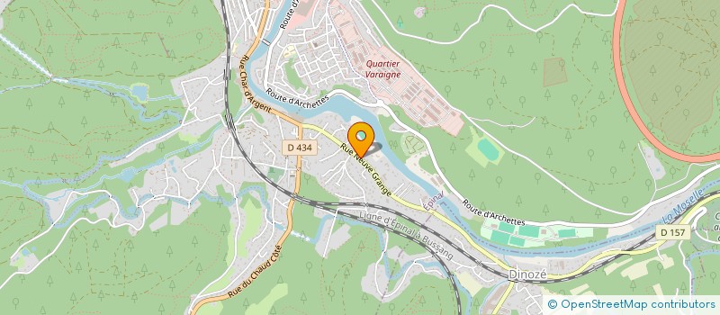 localisation de l'entreprise PLEIADE à EPINAL