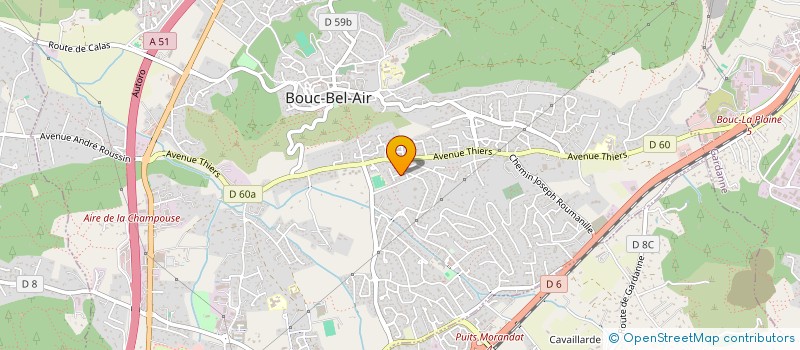 localisation de l'entreprise PLEIADE à BOUC-BEL-AIR