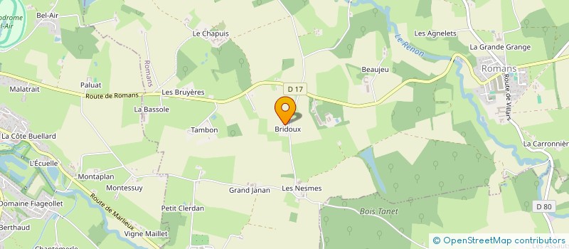 localisation de l'entreprise PLEIADE  ROMANS