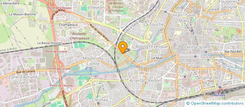 localisation de l'entreprise PLEIADE  RENNES